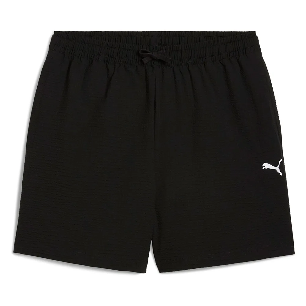 

Спортивные шорты Puma Wardrobe Essential Seersuc Relaxed Fit, черный