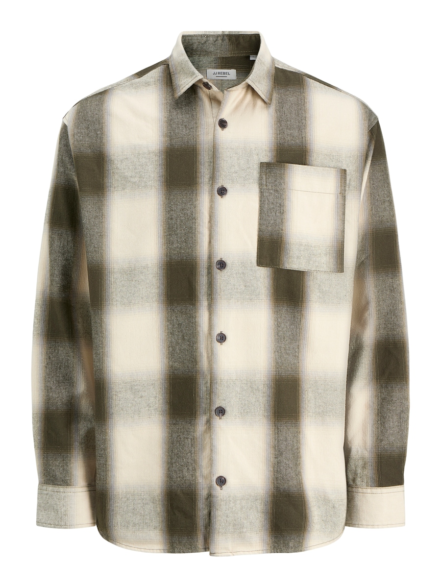 

Рубашка на пуговицах Comfort fit JJ Rebel, Wool White