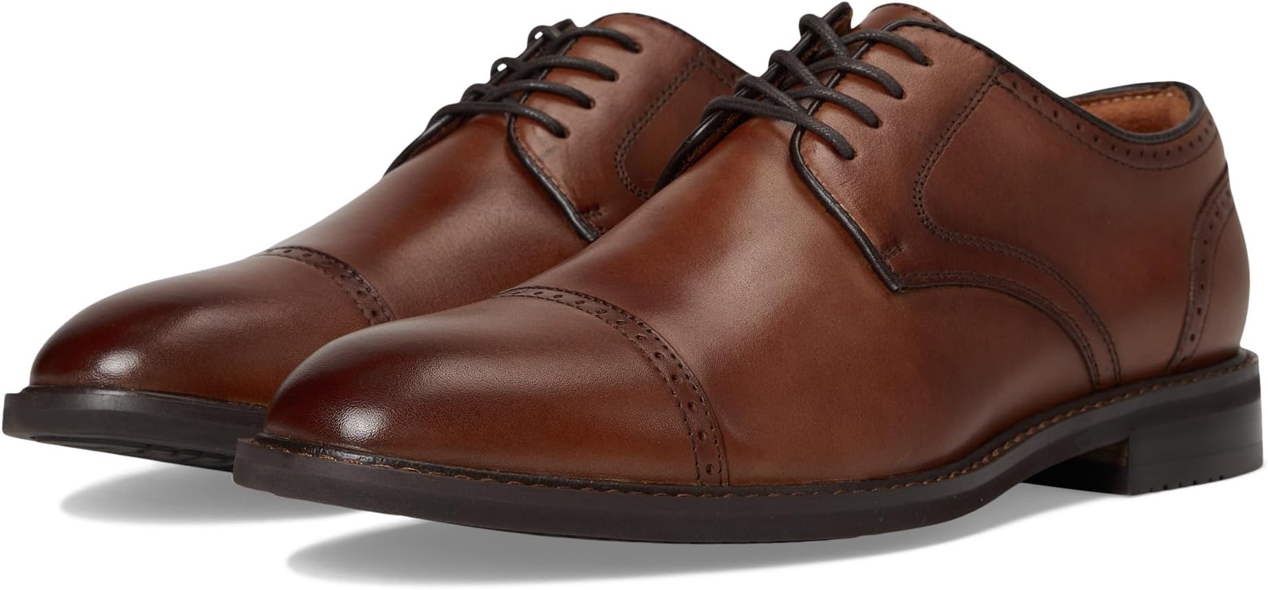 

Оксфорды Stacy Adams Men's Bailey Cap Toe Lace-Up, Brandy