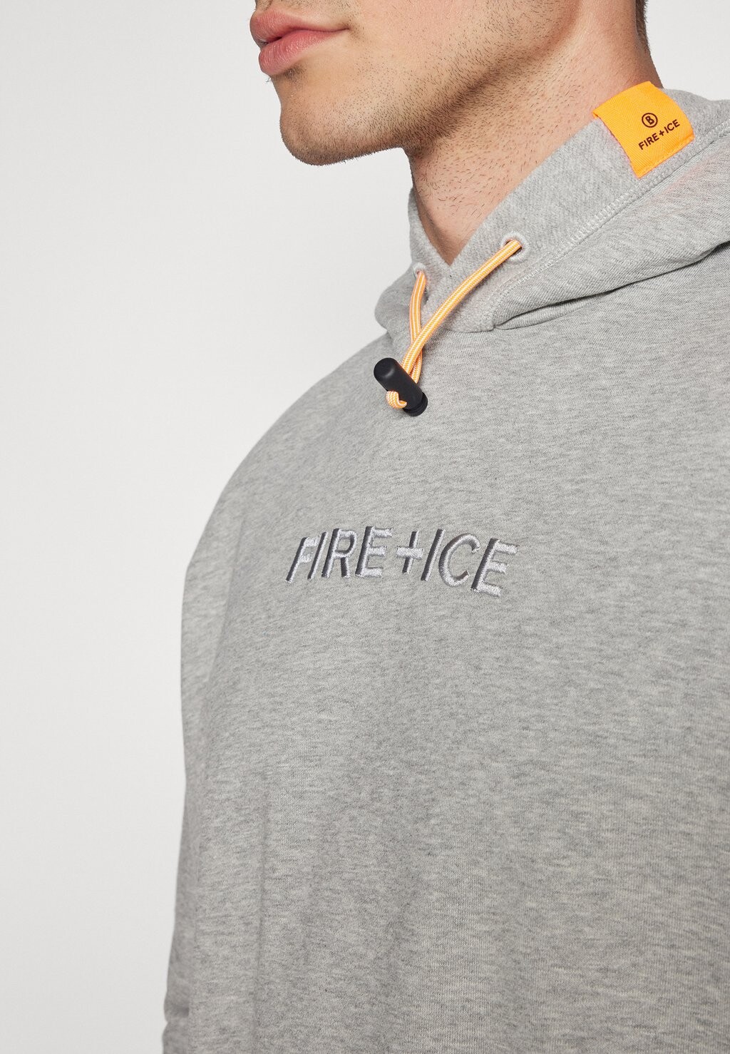 

Толстовка с капюшоном DELVIN Bogner Fire + Ice, серый