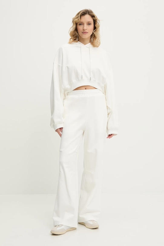 

Хлопковый спортивный костюм Answear.Lab, белый
