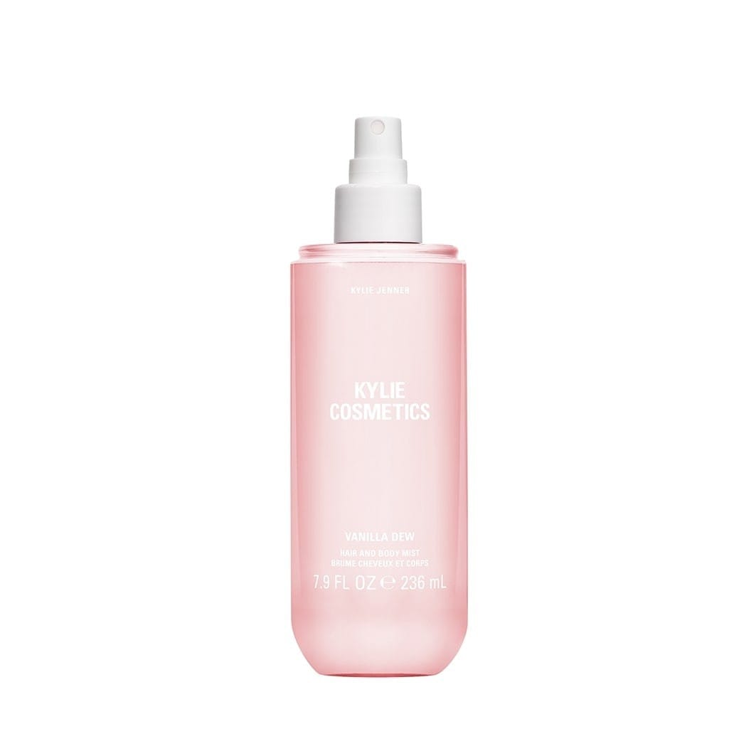 

Спрей для тела vanilla dew hair & body mist Kylie Cosmetics, объем 236 мл.