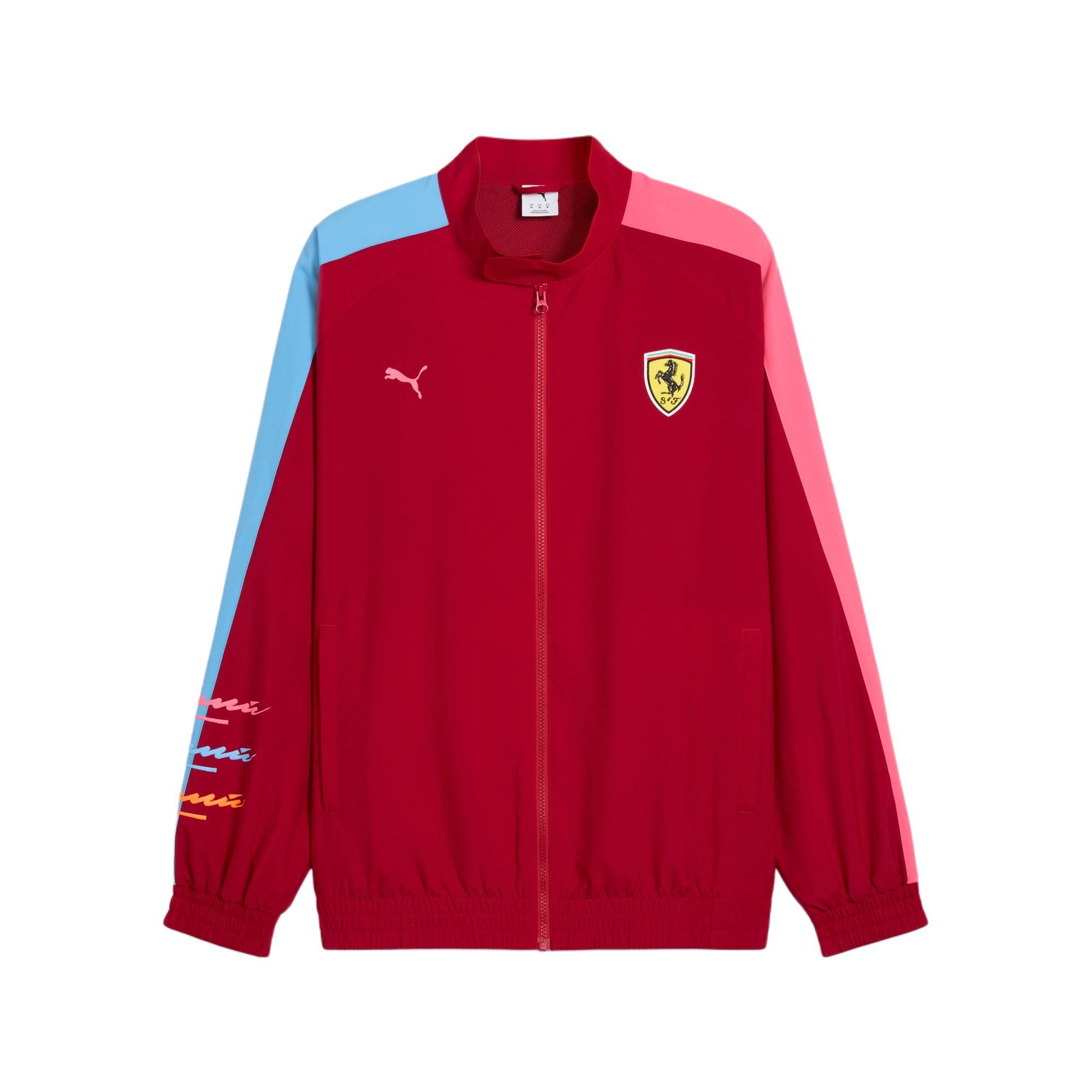 

PUMA Куртка Ara мужская Scuderia Ferrari Miami Limited Edition T7, Dark Red