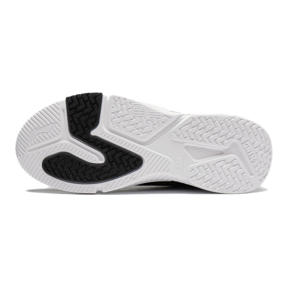 Кроссовки LINING YOUNG Sports Life Collection Kids Lifestyle Shoes GS Low-top Black/shadow Gray, черный — фото 3