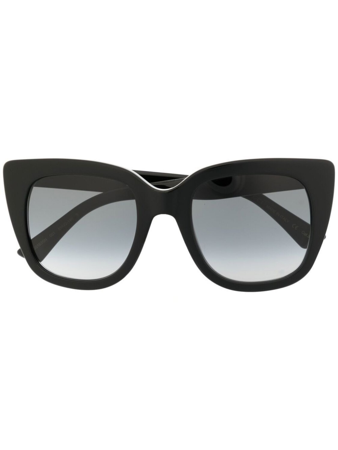 

Gucci Eyewear солнцезащитные очки с эффектом градиента, черный