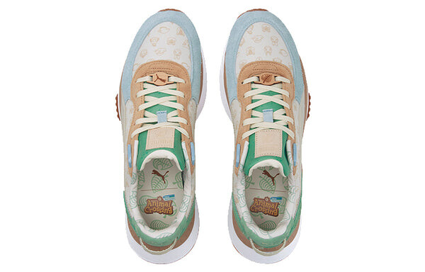 Кроссовки animal crossing x wild rider 'new horizons' Puma, бежевый — фото 3