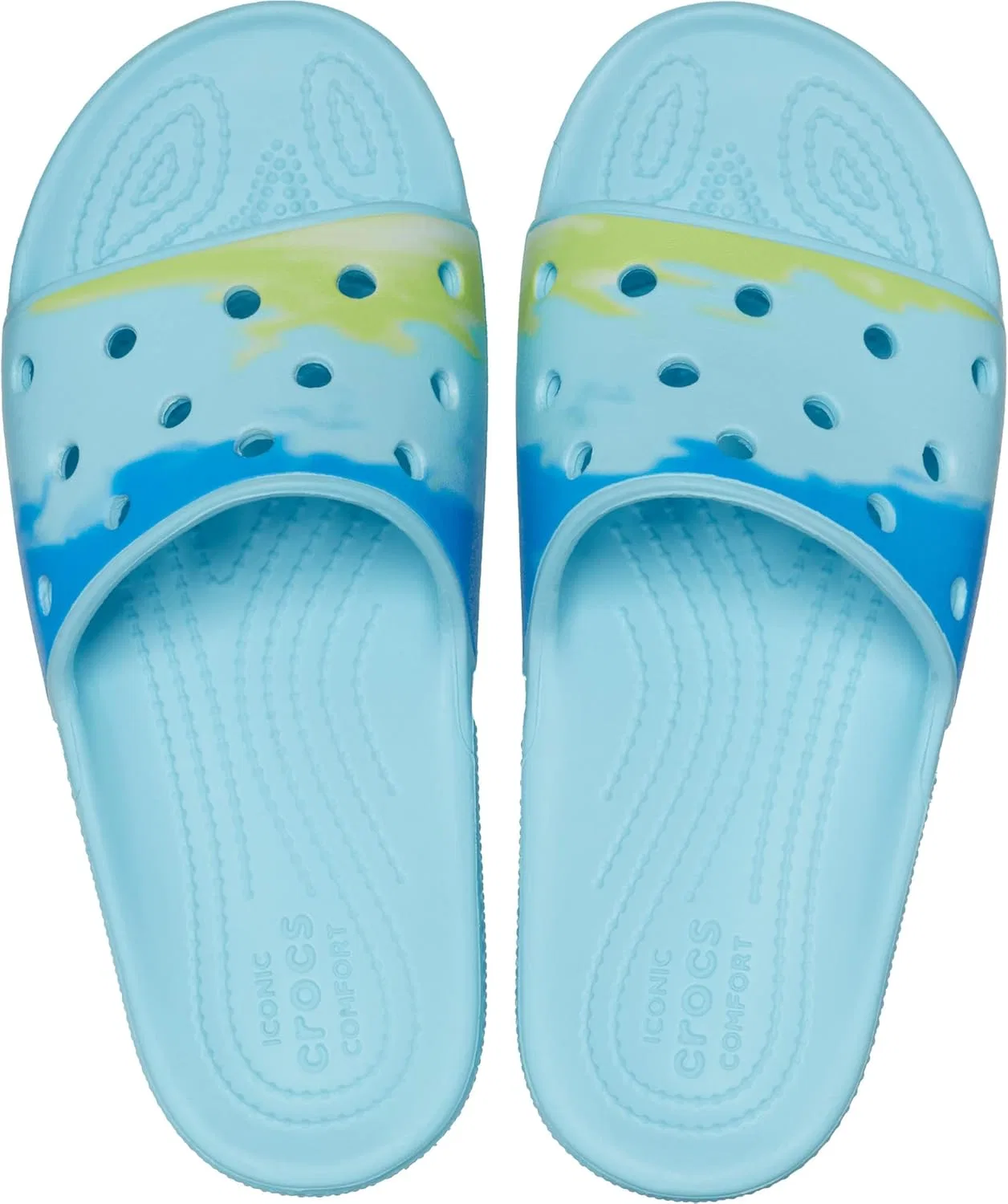 Классические сандалии-шлепанцы Crocs унисекс для взрослых, Arctic Multi — фото 2