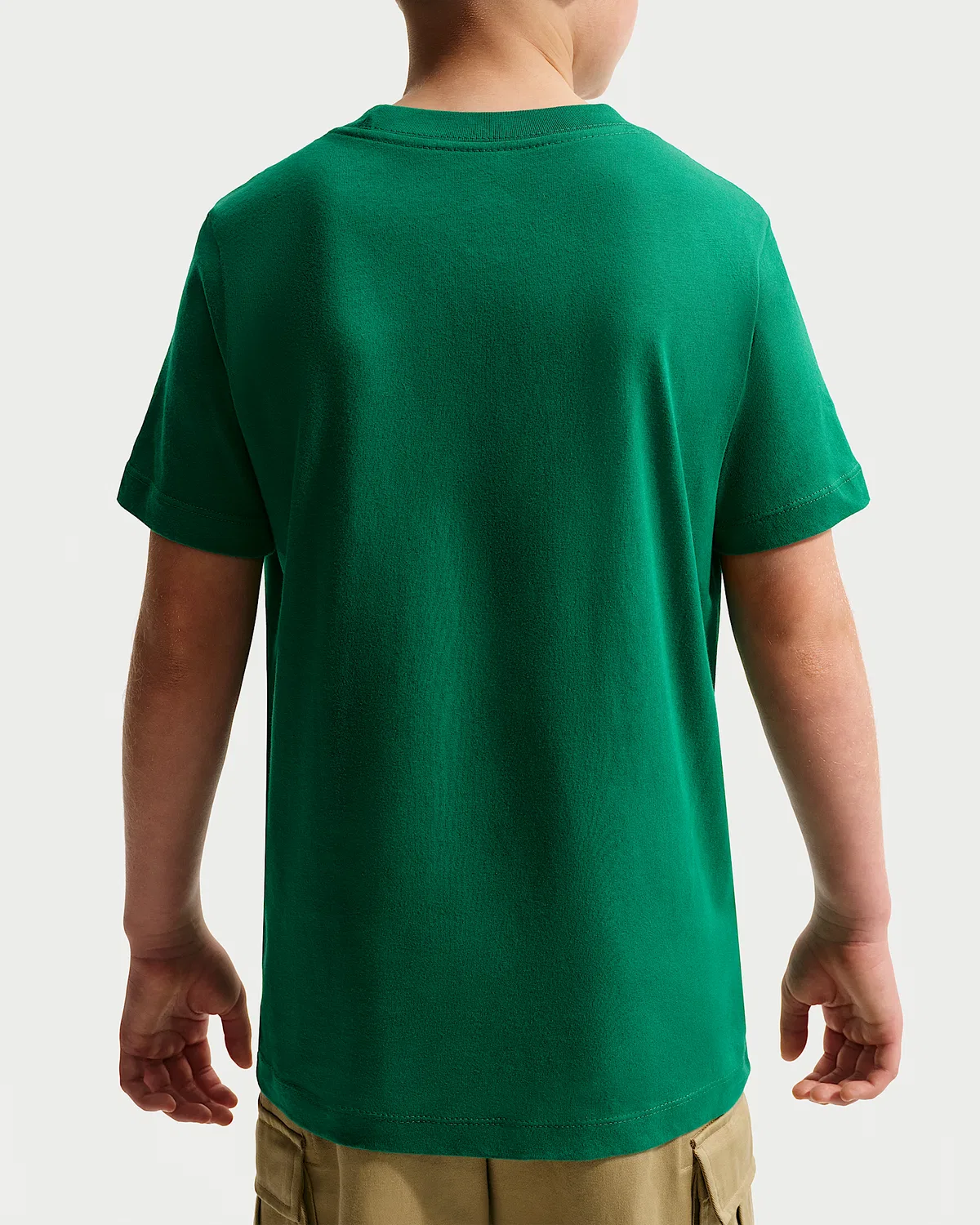 Детская футболка Nike Sportswear, Malachite/White — фото 2