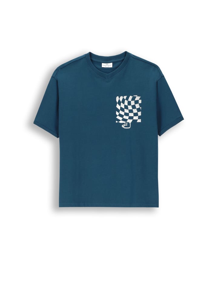 

Футболка Coccodrillo, темно-синий