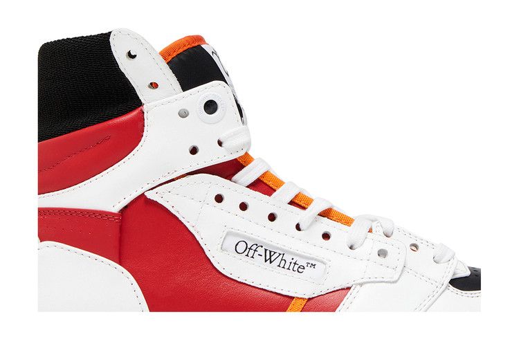 Кроссовки Off-White Off-White Off-Court 3.0 High 'White Red Gum', красный — фото 3