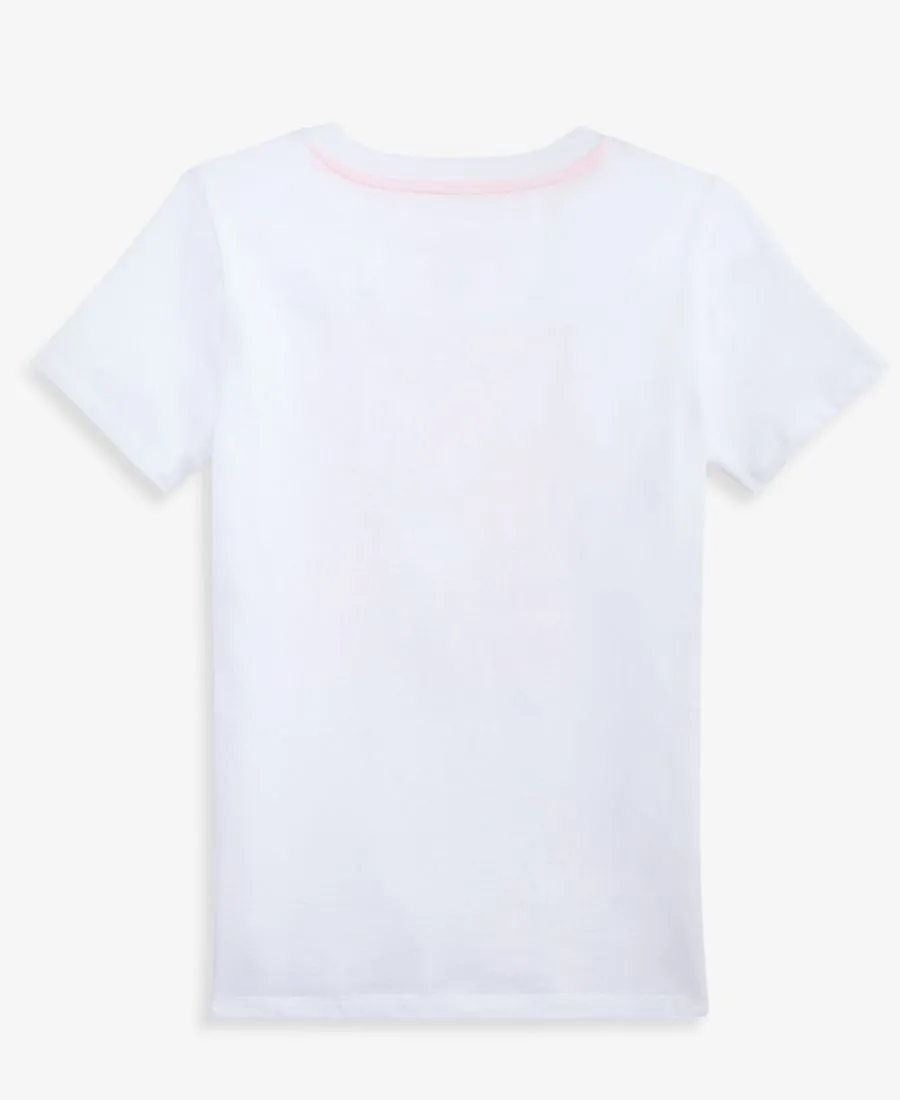 Детская баскетбольная футболка размеров XS-XL Epic Threads, bright белый — фото 4