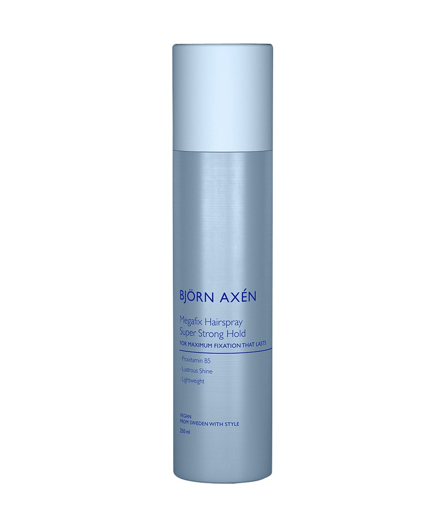 

Лак для волос BJÖRN AXÉN Megafix Hairspray Super Strong Hold, 250 ml