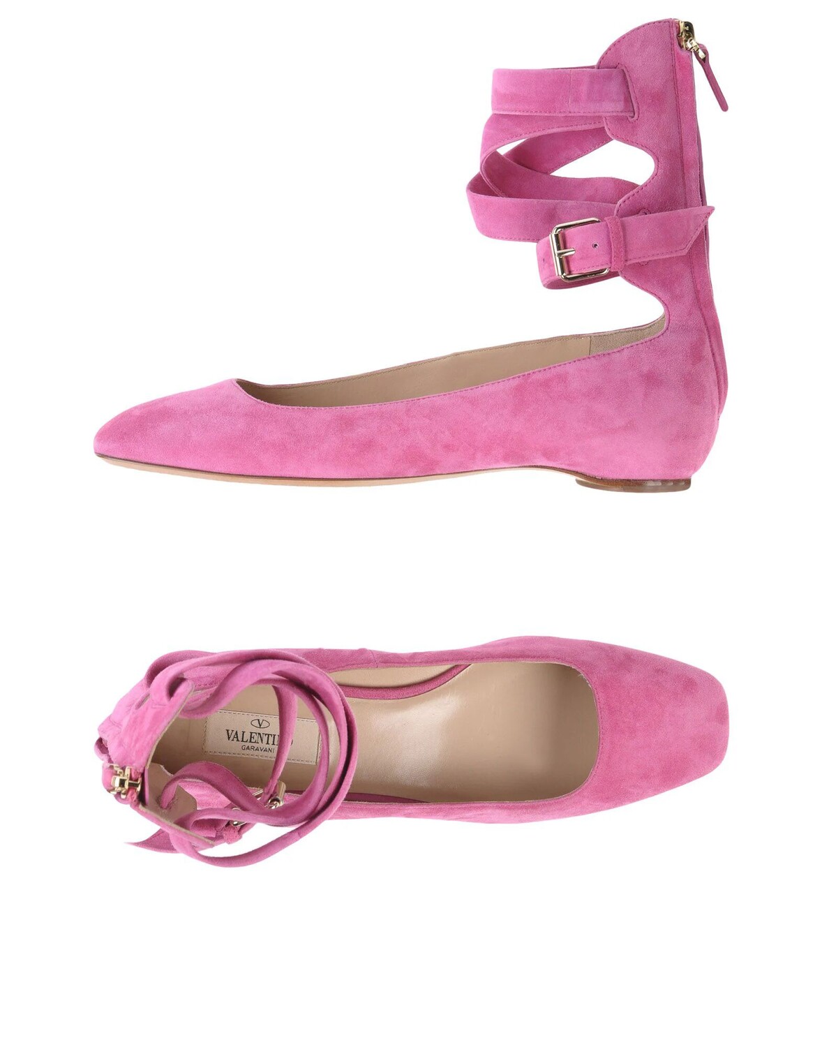 

Балетки Valentino Garavani, фуксия
