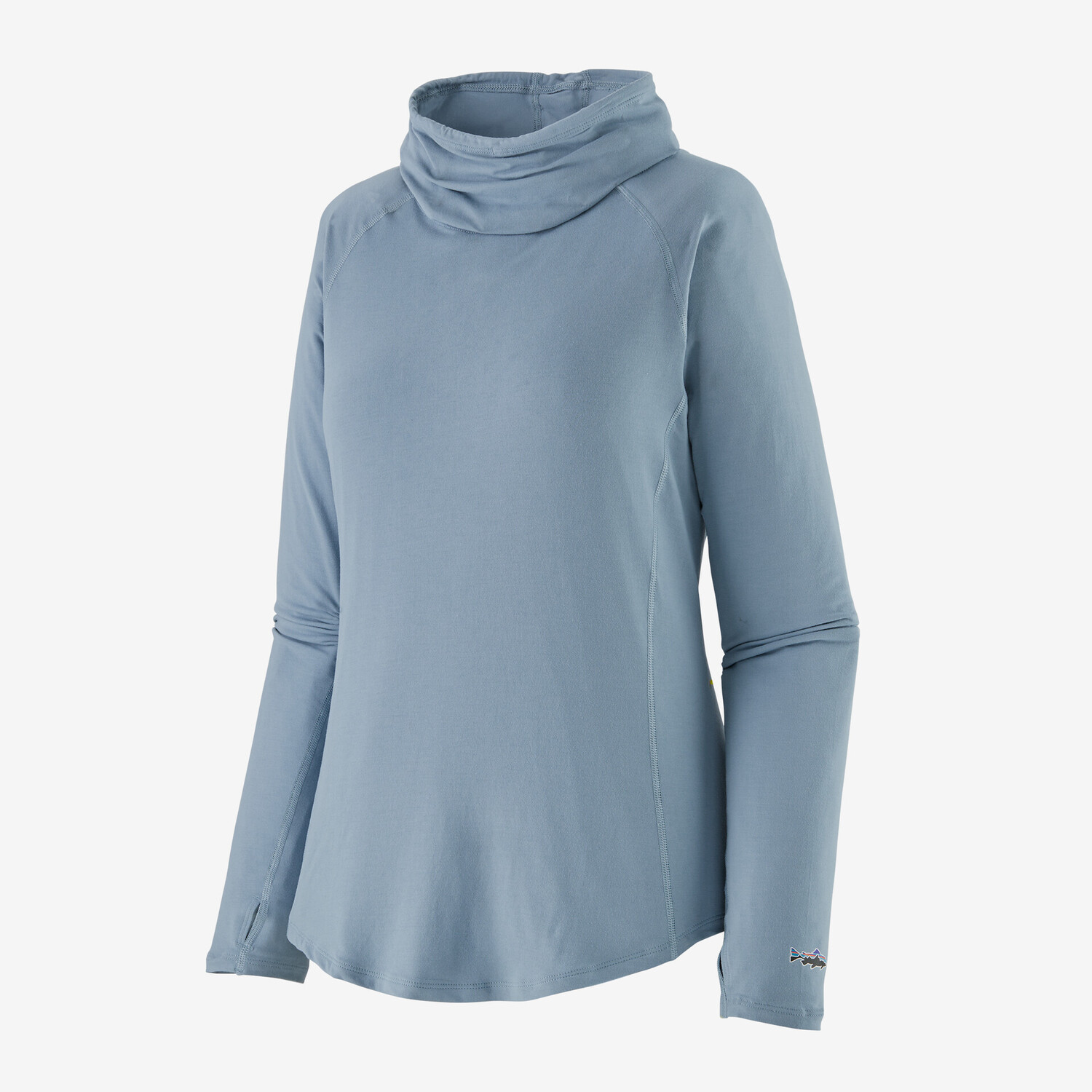 

Женская рубашка Tropic Comfort из натурального материала UPF Patagonia, серый