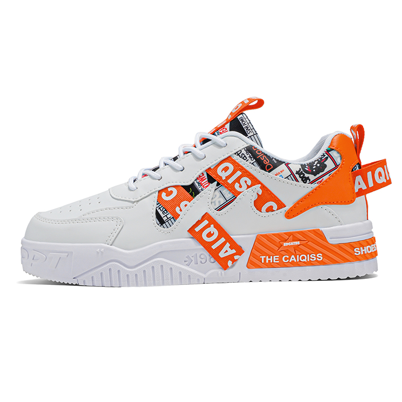 

Низкие скейтерские кроссовки мужские Frank Mully, оранжевый