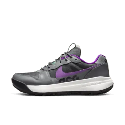 

Кроссовки Nike ACG Lowcate, цвет Smoke Grey/Vivid Purple/Phantom/Dark Smoke Grey