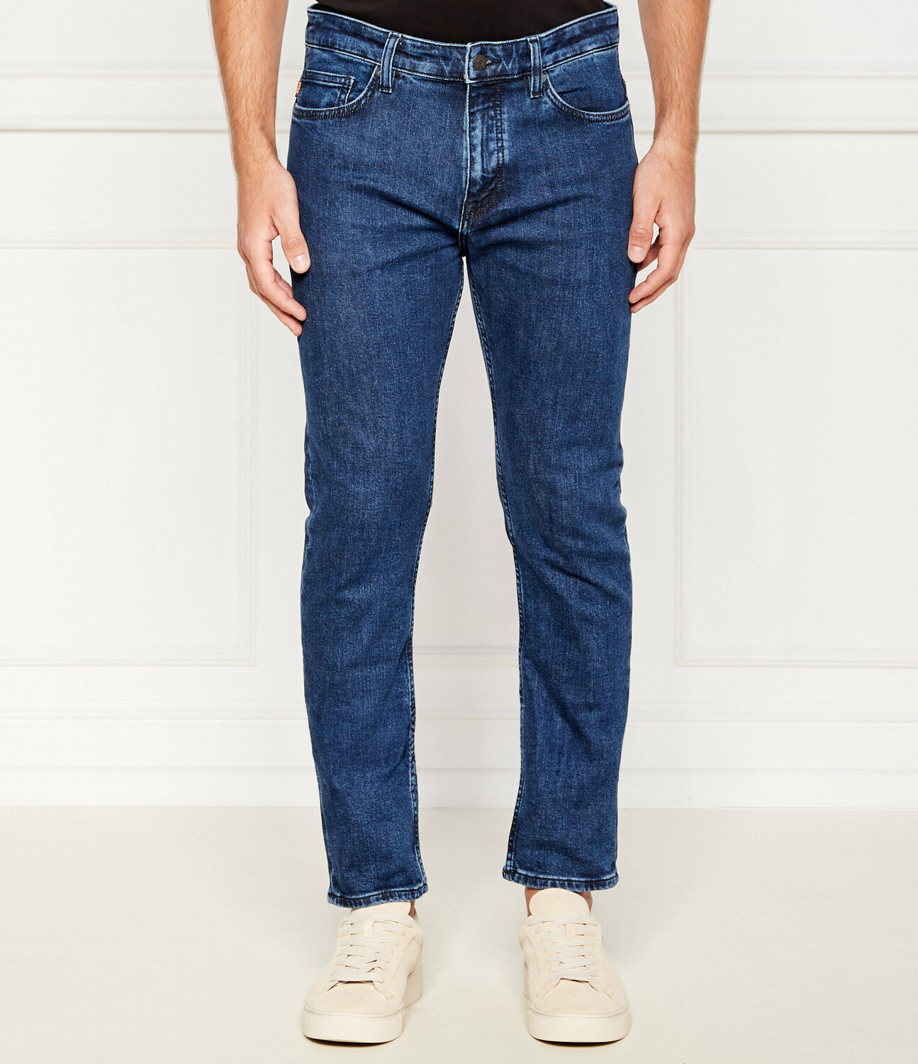 

Джинсы BOSS ORANGE Delaware Slim Fit, темно-синий