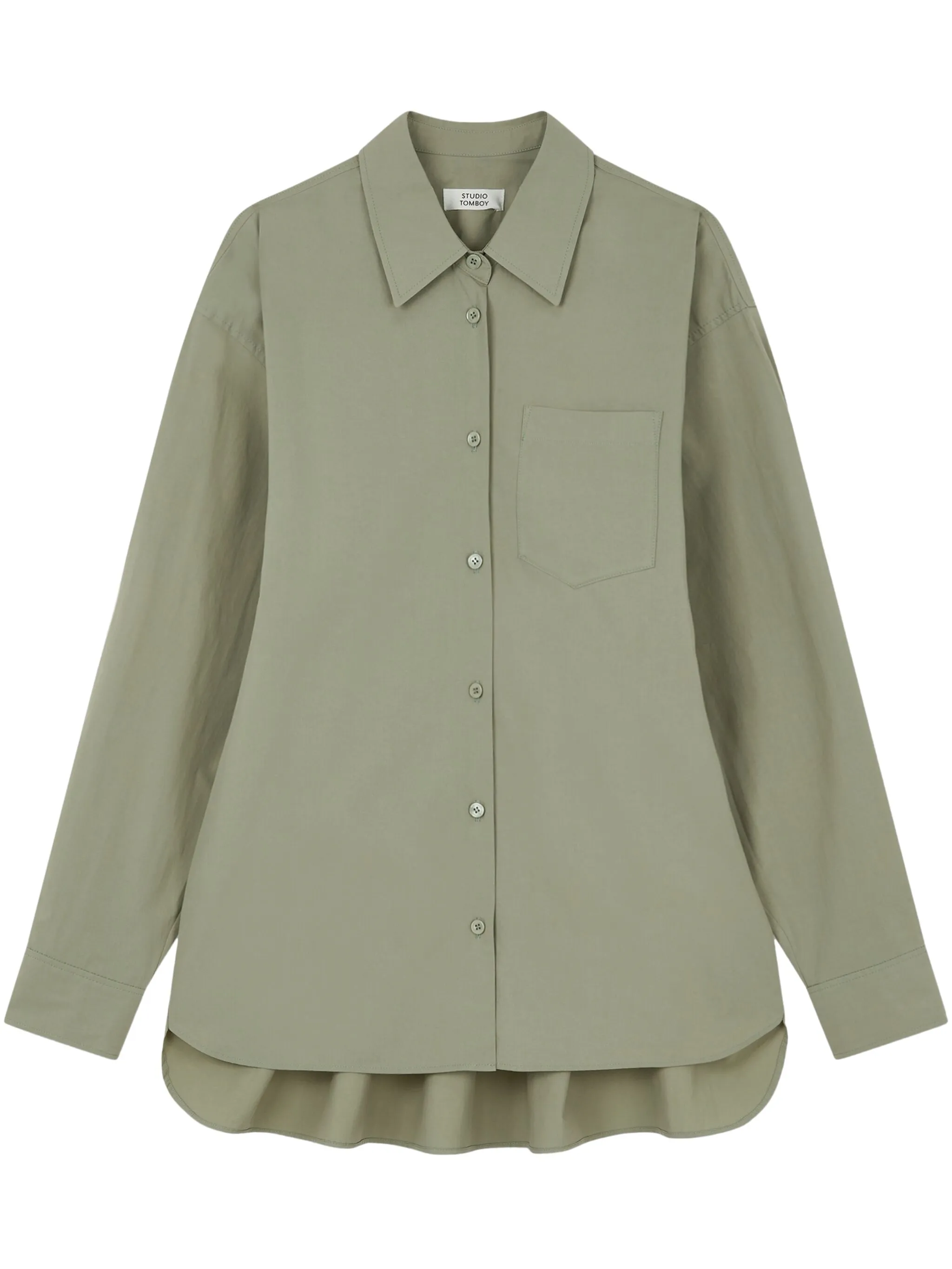 

Рубашка на пуговицах Tomboy, зеленый