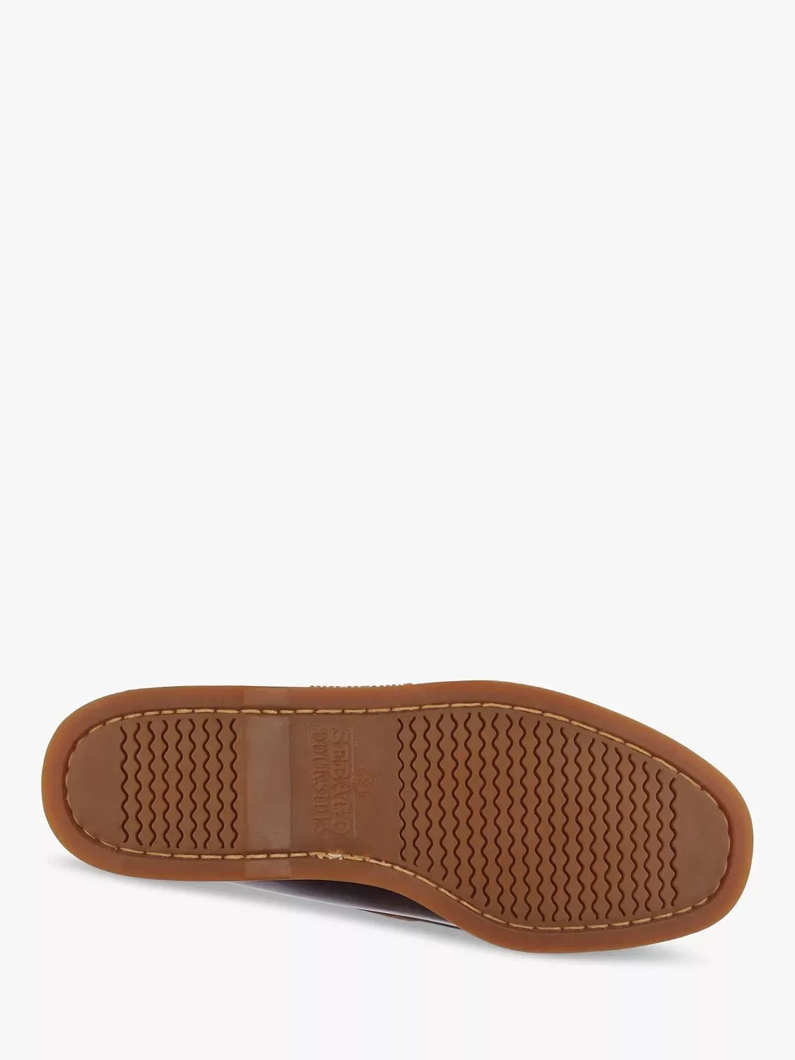 Кожаные лодочные туфли Docksides, коричнево-медового цвета Sebago — фото 4