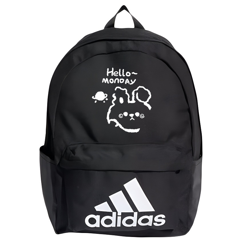 

Adidas Полиэстеровый рюкзак унисекс черный, Minimalist Style Rabbit