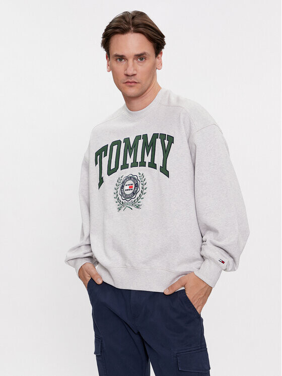 

Толстовка свободного кроя Tommy Jeans, серый