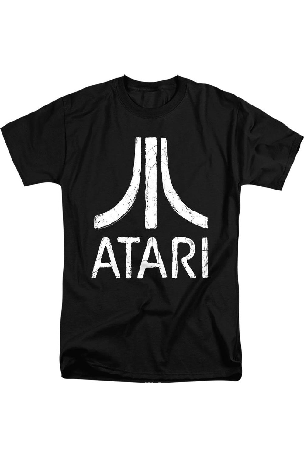 

Футболка с коротким рукавом и логотипом Atari Rough для взрослых Gildan, черный