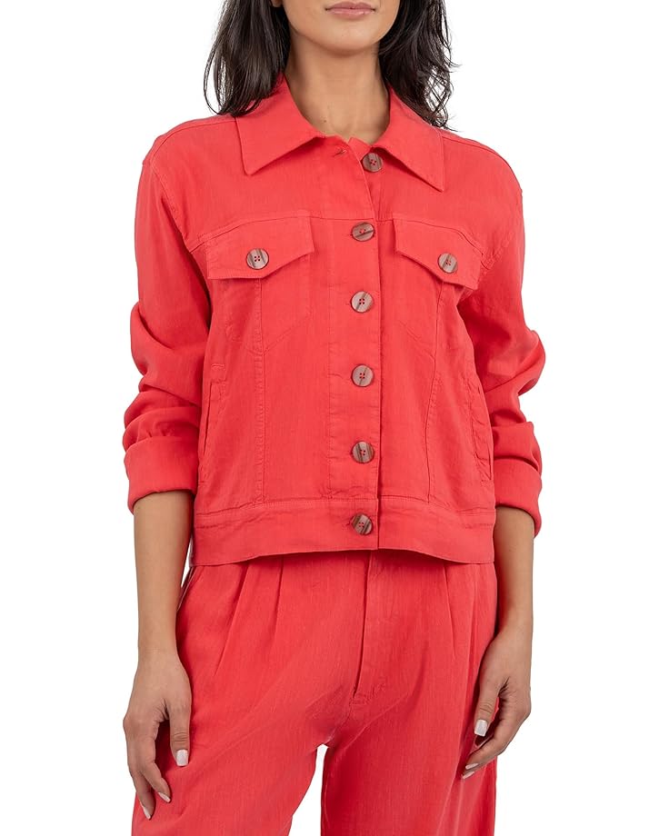 

Куртка KUT from the Kloth Julia - Semi Fit Linen Jacket, цвет Watermelon