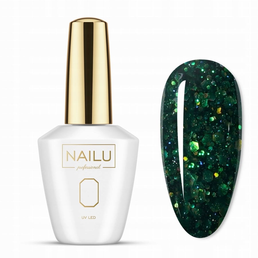 

Nailu #716 Minty Magic Гибридный лак для ногтей 8 мл