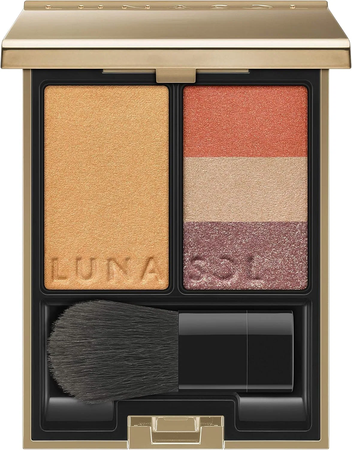 Тени для век Lunasol Fusing Color Palette Mellow Tempo 7 г