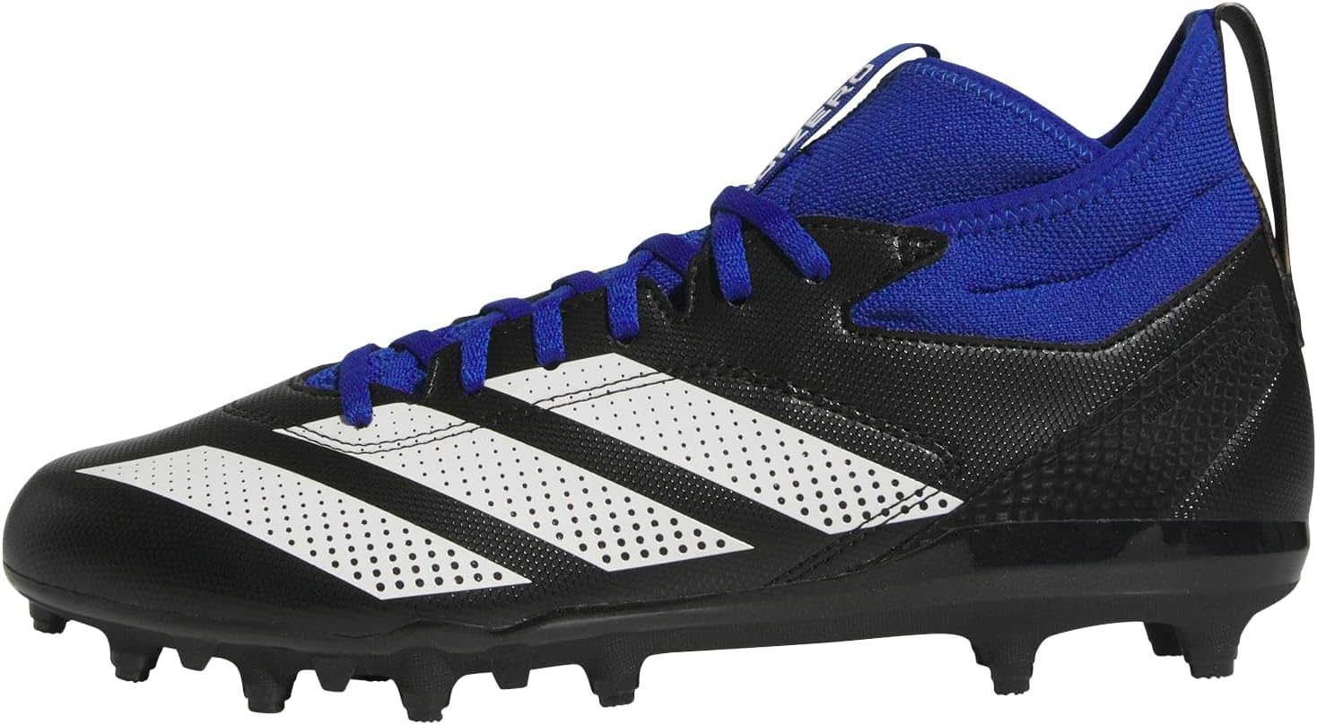 

Мужские футбольные бутсы Adidas Adizero Impact Premier, белый/черный/синий