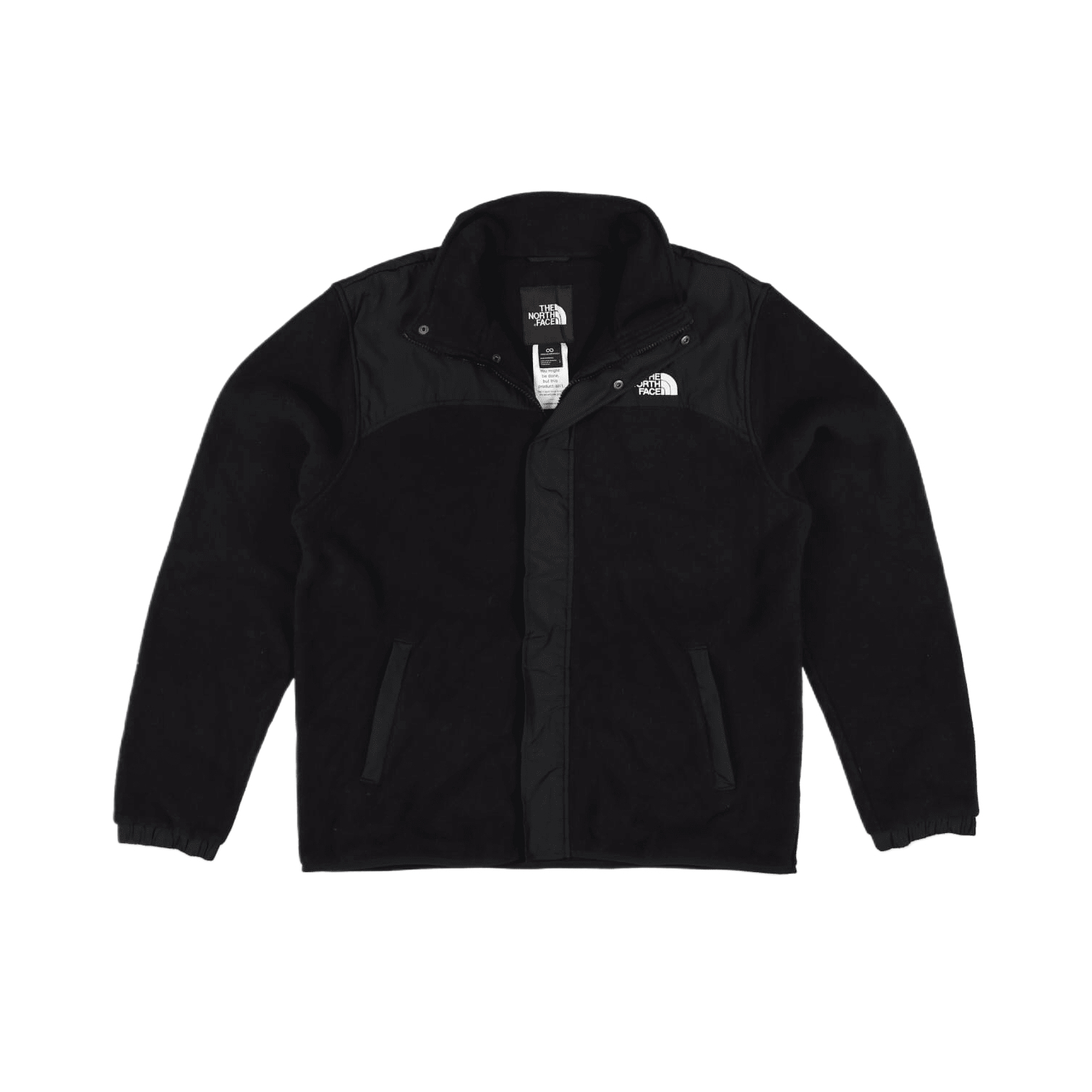 

THE NORTH FACE Мужское пальто с молнией из велюра, Black