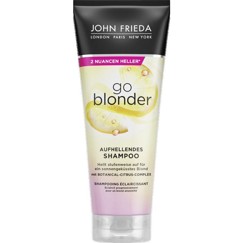 

Осветляющий шампунь Go Blonde JOHN FRIEDA, 250 ml