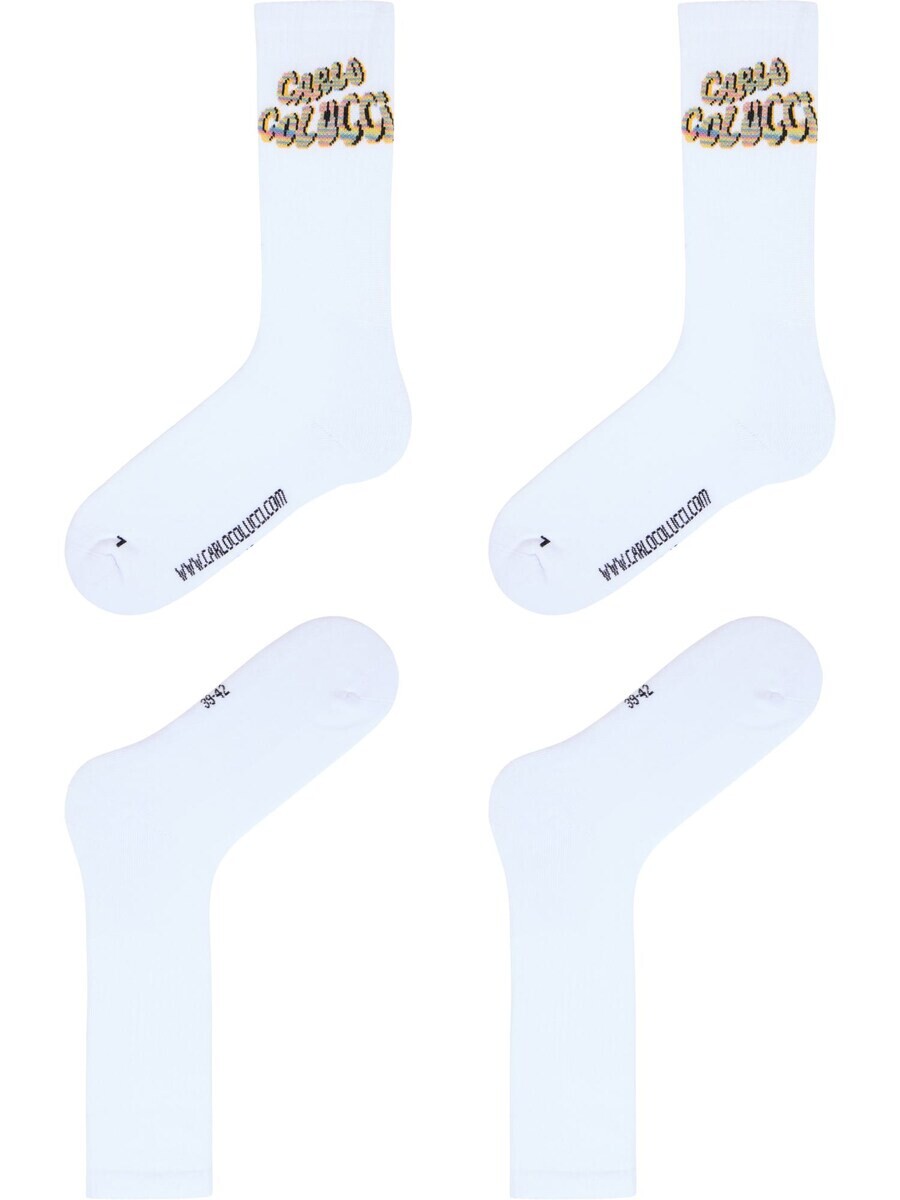 

Носки Carlo Colucci Athletic Socks Diaz, белый