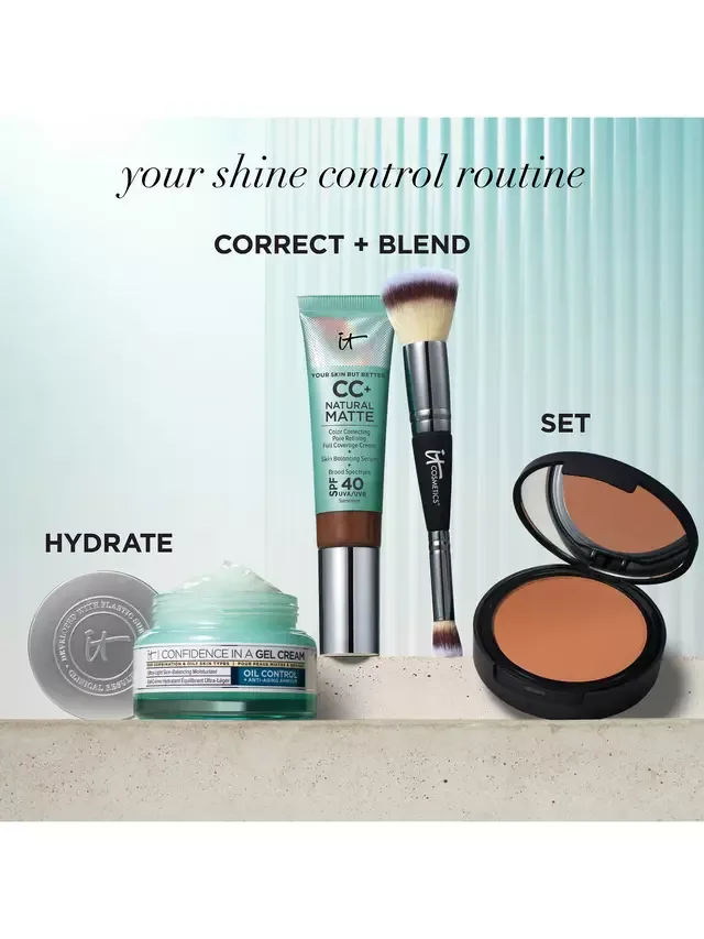 Тональный крем CC+ Natural Matte Foundation SPF 40 для лучшей кожи IT Cosmetics, Fair Warm — фото 2