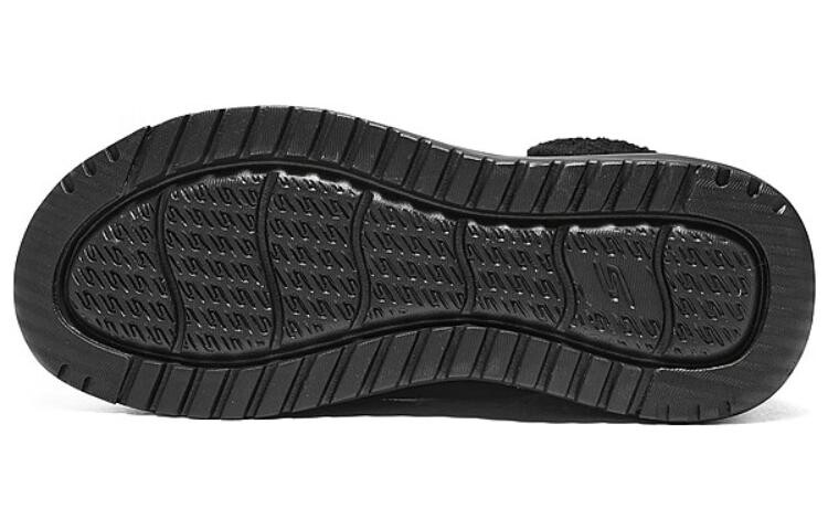 Зимние ботинки Skechers с мехом на шнуровке, черный — фото 4