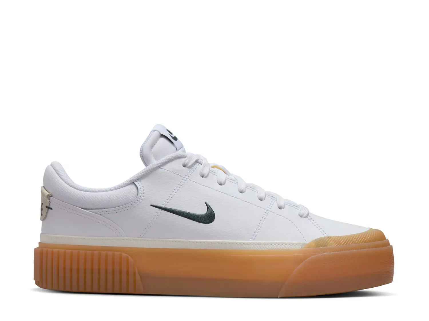 Кроссовки Court Legacy Lift Sneaker Nike, белый/зеленый