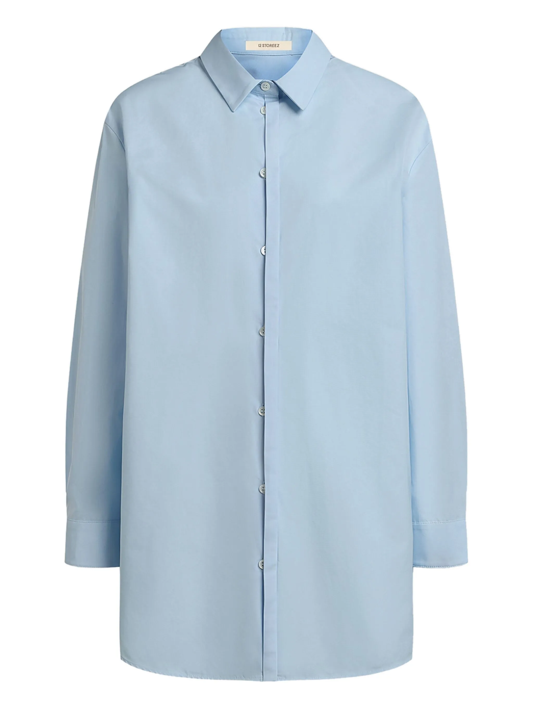 

Рубашка из органического хлопка 12 Storeez, синий