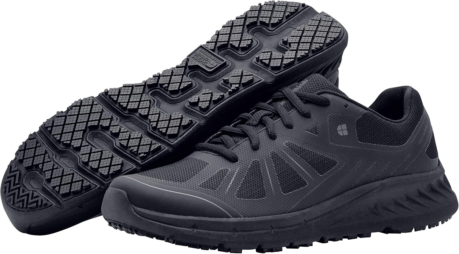 Мужские рабочие кроссовки Shoes for Crews с противоскользящей подошвой - комфортная, нескользящая обувь для работы в сфере общественного питания, гостиничного бизнеса, здравоохранения и других областях - Endurance II, черный — фото 3