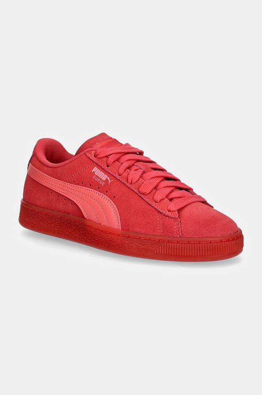 

Кроссовки Suede Classic из полупрозрачной замши Puma, красный
