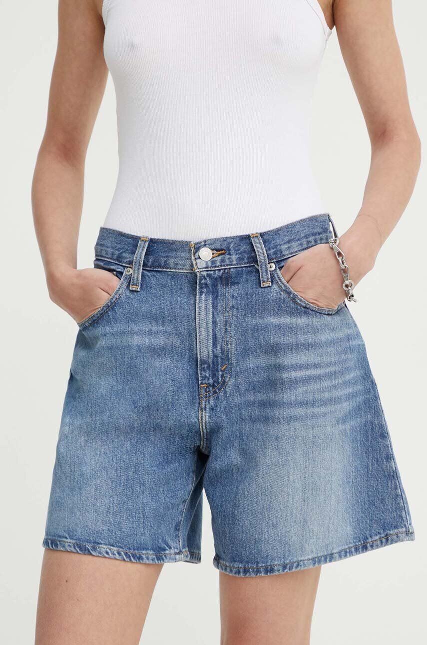 Джинсовые шорты HIGH BAGGY SHORT Levi's, синий — фото 2