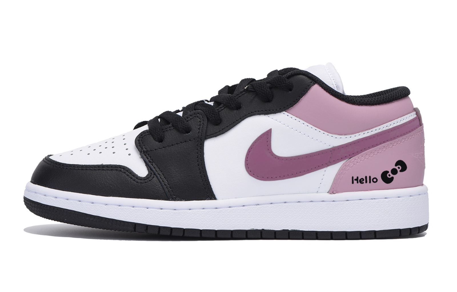 

Jordan Баскетбольные кроссовки Air 1 Low Top Vintage, мужские, белые, розовые