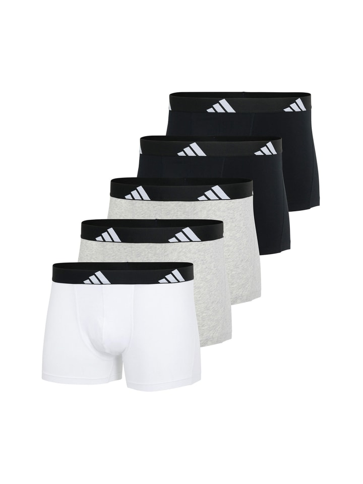 

Трусы боксеры adidas, цвет schwarz, grau, weiss