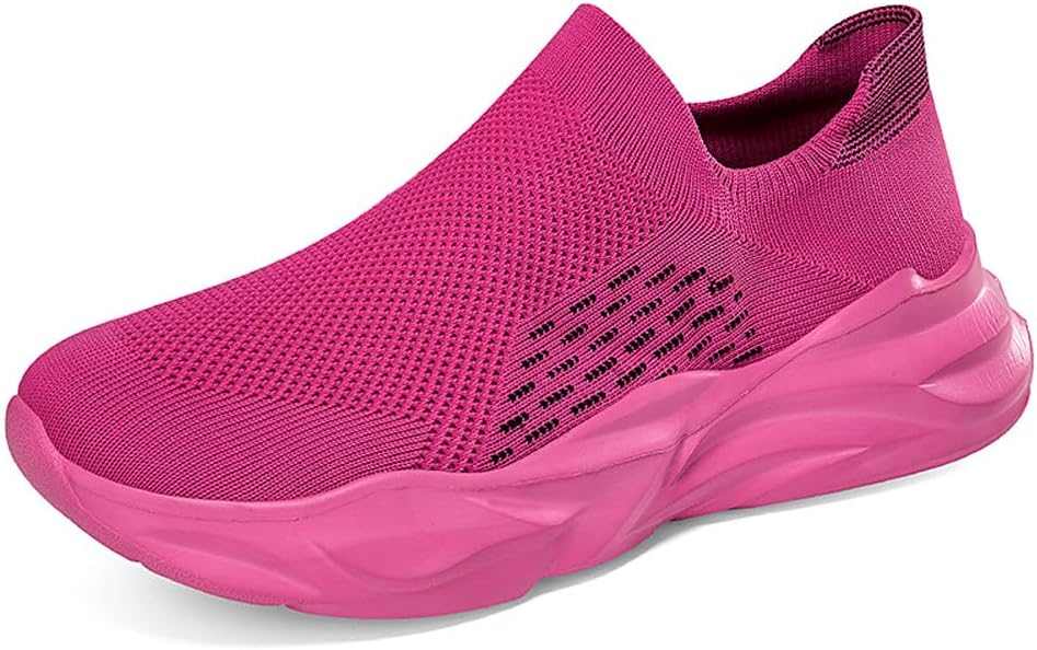 

Удобные повседневные сетчатые кроссовки-слипоны VAXAV унисекс, обувь для ходьбы, светло-серый