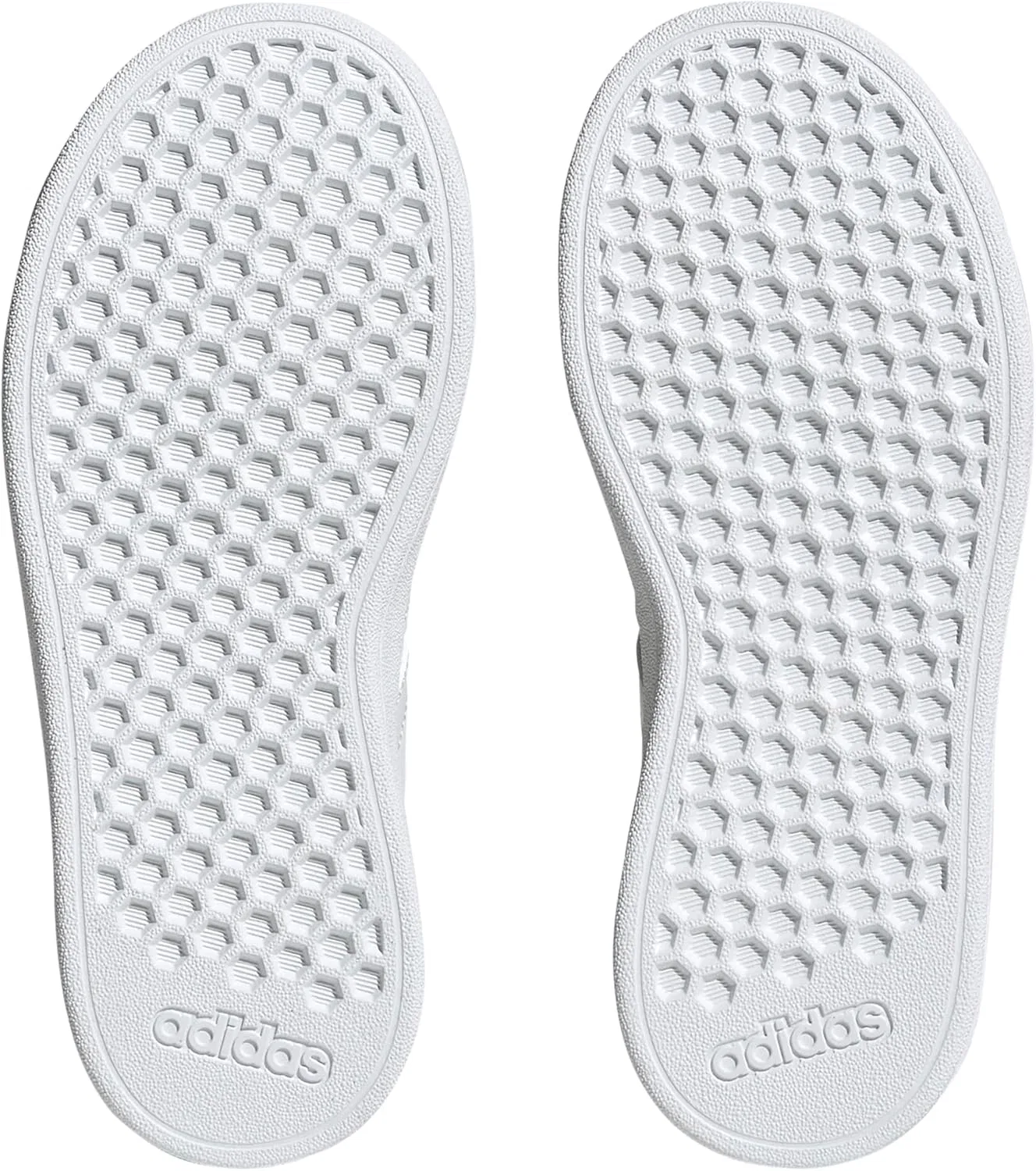 Кроссовки теннисные adidas, белый/белый/серый — фото 4
