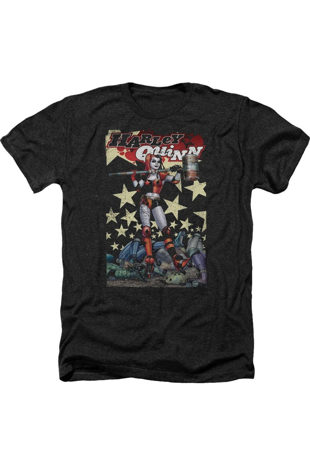 

Футболка Batman Quinn One Adult Heather Gildan, черный