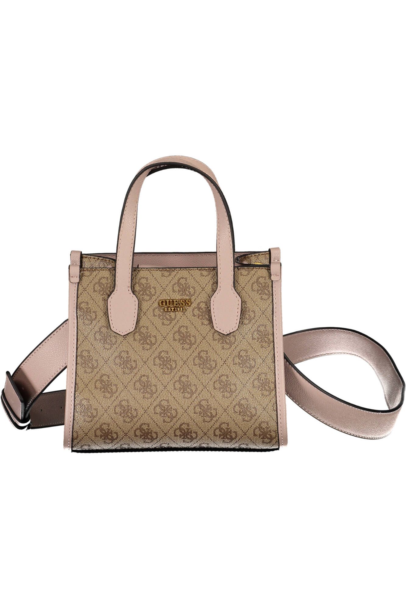 

Бежевая женская сумка из полиуретана Guess Shoes