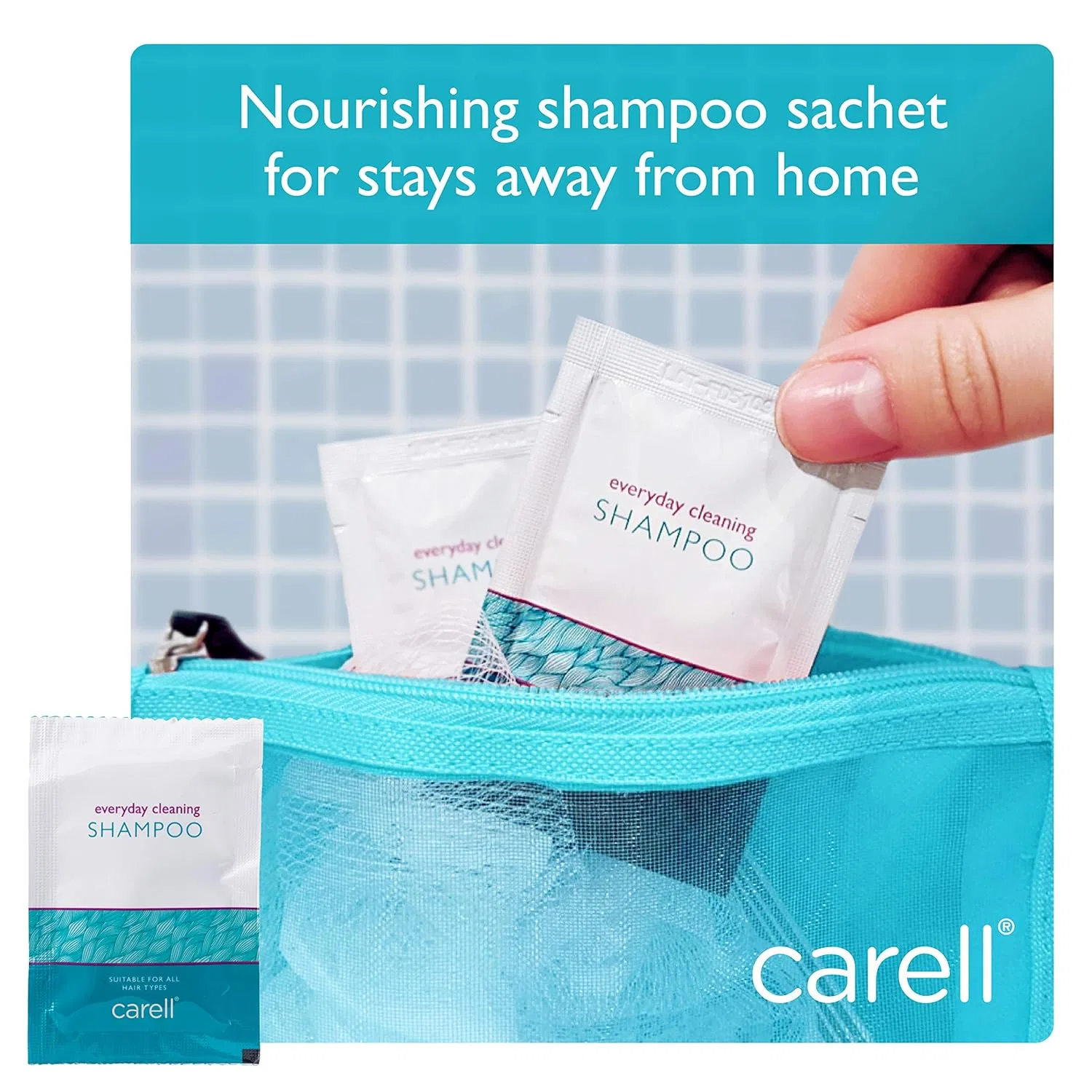 Шампунь для волос в саше «Everyday» с ароматом зеленого чая от Carell — фото 2