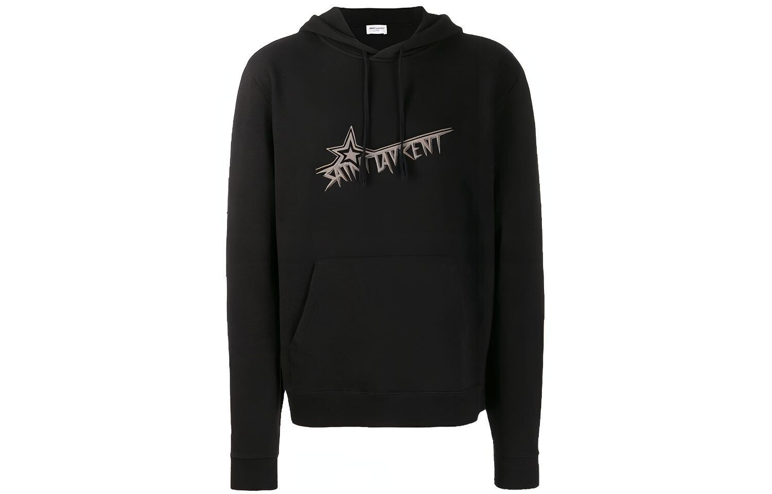 

Толстовка мужская Saint Laurent с принтом, черный