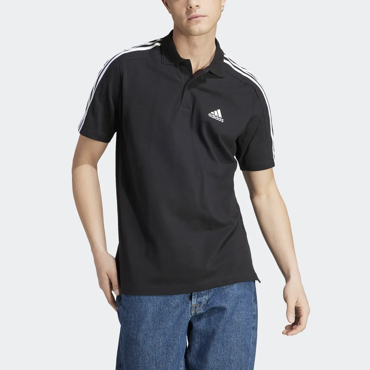 

Рубашка-поло Adidas Sportswear "M 3S PQ PS", белый
