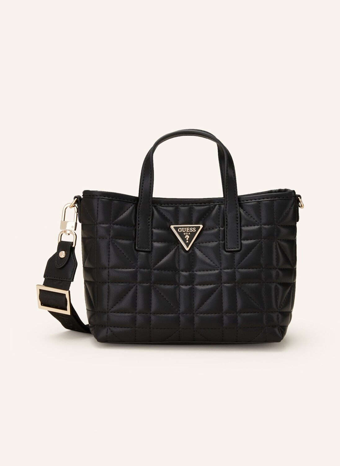

Шопер latona мини с сумочкой Guess, черный